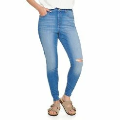 Women's Sonoma Goods For Life® Curvy High-Waisted Skinny Jeans -Sonoma Goods For Life Sales 4342530 Weise Destructed