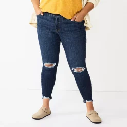 Plus Size Sonoma Goods For Life® Premium Mid-Rise Skinny Jeans -Sonoma Goods For Life Sales 4916151 Cotati