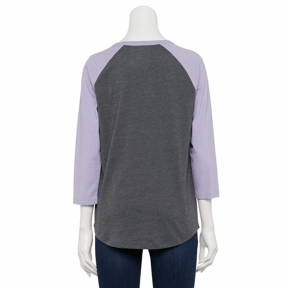 Women's Sonoma Goods For Life® Three Quarter Sleeve Baseball Graphic Tee 11 Women's Sonoma Goods For Life® Three Quarter Sleeve Baseball Graphic Tee - Image 11