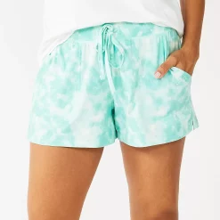 Women's Sonoma Goods For Life® Pajama Shorts -Sonoma Goods For Life Sales 5490352 Aqua Sky