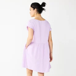 Women's Sonoma Goods For Life® Short Sleeve Popover Dress 10 Women's Sonoma Goods For Life® Short Sleeve Popover Dress -Sonoma Goods For Life Sales 5578946 ALT