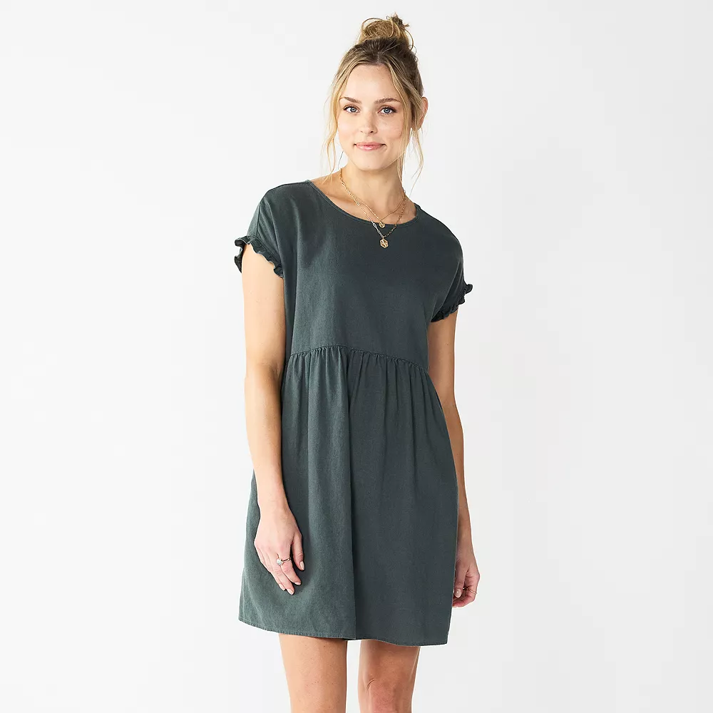 Women's Sonoma Goods For Life® Short Sleeve Popover Dress 2 Women's Sonoma Goods For Life® Short Sleeve Popover Dress - Image 2