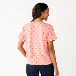 Women's Sonoma Goods For Life® Ruffled Babydoll Top -Sonoma Goods For Life Sales 5665750 ALT