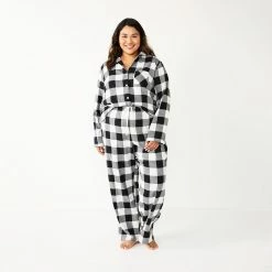 Plus Size Sonoma Goods For Life® Flannel Pajama Shirt & Pajama Pants Sleep Set -Sonoma Goods For Life Sales 5677717 ALT2