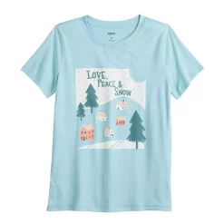 Women's Sonoma Goods For Life® Short Sleeve Christmas Graphic Tee -Sonoma Goods For Life Sales 5686036 ALT5