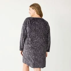 Plus Size Sonoma Goods For Life® 2-pc. Long Sleeve Crewneck Sleepshirt & Socks Set 11 Plus Size Sonoma Goods For Life® 2-pc. Long Sleeve Crewneck Sleepshirt & Socks Set -Sonoma Goods For Life Sales 5690616 ALT