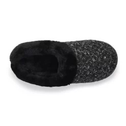 Women's Sonoma Goods For Life® Cozy Knit Clog Marled Basket Weave Slippers -Sonoma Goods For Life Sales 5697308 ALT4