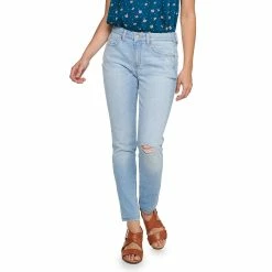 Women's Sonoma Goods For Life® Curvy High-Waisted Skinny Jeans -Sonoma Goods For Life Sales 6120421 Meadowlark