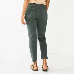 Women's Sonoma Goods For Life® High-Waisted Boyfriend Jeans -Sonoma Goods For Life Sales 6120491 ALT