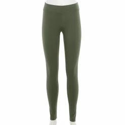 Women's Sonoma Goods For Life® Midrise Leggings -Sonoma Goods For Life Sales 6120748 Green