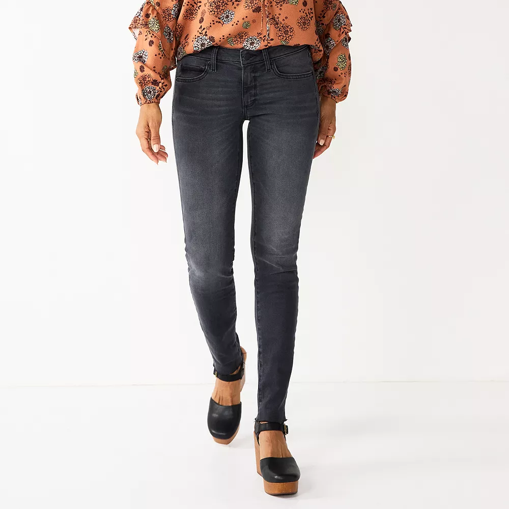 Women's Sonoma Goods For Life® Supersoft Stretch Midrise Skinny Jeans 3 Women's Sonoma Goods For Life® Supersoft Stretch Midrise Skinny Jeans - Image 3